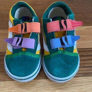Vans toddler shoes (sz 5.5)